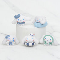 Q Phiên Bản Tai Lớn Bơi Nhẫn Quế Chó Hình Bí Ẩn Hộp Búp Bê Dễ Thương Búp Bê Trang Trí Bánh Trang Trí Mô Hình Quà Tặng