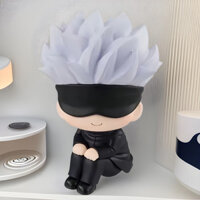 Q Phiên Bản Tay Ma Thuật Chiến Đấu Gojo Go Knotweed Búp Bê Đồ Trang Trí Xe Ô Tô Hai Chiều Anime Tay Mô Hình