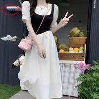 Q-yo Đầm Hai Mảnh Phối Ngọt Ngào Đa Năng Cho Trẻ Em Mùa Hè Mới