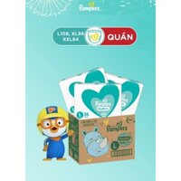 (Q.10) Thùng Tối Ưu Phí vận chuyển: 3 gói Tã Quần Pampers giữ dáng các size (L108/XL96/XXL84) *****