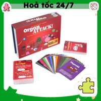 Q12 [Luật Việt] Boardgame Organ Attack - Tấn Công Cơ Thể Đối Thủ Tigar
