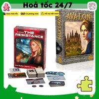 Q12 [Luật Việt] Boardgame Avalon The Resistance Tiếng Anh Truyền Thuyết Vua Arthur -Sứ Mệnh Hiệp Sĩ Tigar
