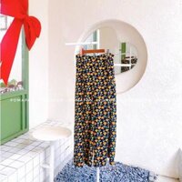 Q3888 - Quần hoa lưng có khóa kéo