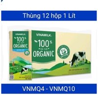 [Q4 có HoaToc]HSD.22.06.24 Sữa Tươi Organic Vinamilk thùng 12 hộp 1L [Date Xa]