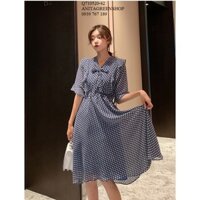 Q710520 ĐẦM VOAN XÒE CHẤM BI