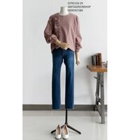 Q791119  ÁO KIỂU NỮ NHÚN BÈO