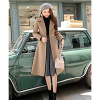 [Q8] Áo khoác dạ măng tô Nữ dáng dài cao cấp