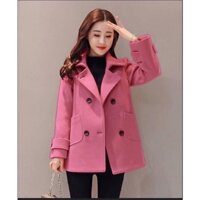 [Q8] Áo khoác dạ Nữ form ngắn tiểu thư