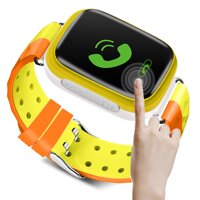 Q80 Trẻ Em Định Vị Trẻ Em GPS Smartwatch Đồng Hồ Đeo Tay Thông Minh Màn Hình Cảm Ứng 1.22 Inch Gọi SOS Đồng Hồ Thông Minh Cho Iphone Xiaomi Huawei