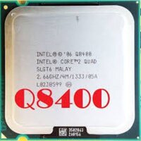 Q8400 CPU quad core  Q8400 (4 nhân 4 luồng)