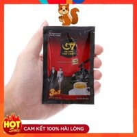 QA Cà phê hòa hợp 3in1 G7 Tập Đoàn Cafe Trung Nguyên bịch 50 gói vuông/dài(DATE 2025)