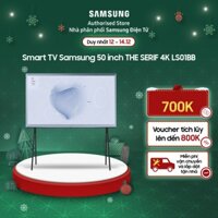 QA50LS01B - Smart Tivi Kiểu Chữ Có Chân The Serif QLED Samsung 4K 50 inch QA50LS01BAKXXV QA50LS01BA 50LS01B 50LS01BA