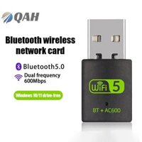Qah 》 Bộ chuyển đổi USB WiFi 5.0 600Mbps 2in1 Dongle Băng tần kép 2.4G & 5GHz USB WiFi 5 Mạng Bộ thu Wlan không dây DRIVER MIỄN PHÍ
4.7 345 Nhận xét 2432 Đơn hàng mới