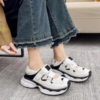 Qaq320 phong cách mới lưới thoáng khí đế dày giày thể thao sandal dành cho nữ 849