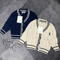 QCCC- Áo cardigan len vặn BT size 90-140