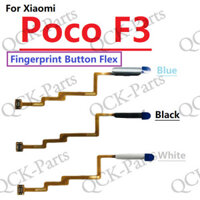 [Qck] Máy quét vân tay chính hãng cho Xiaomi Poco F3 Cảm biến nút Home Nút chìa khóa trả lại Nút bật nguồn Cáp mềm cho Redmi K40