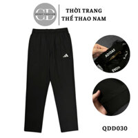 [QDD030]Quần dài nam ống suông thu đông chất mềm, thoải mái vận động, quần suông nam thể thao