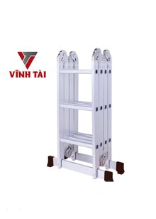 Thang nhôm gấp đoạn DIY TLG-3D