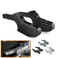 QIDIAN For Vespa GT GTS GTV 125 200 250 300 300ie Motorcycle Passenger Foot Peg Footrest Side Stand Enlarger Plate Accessories