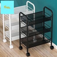 QIHAN Kệ Đựng Rau Củ Quả / Trái Cây Đa Năng Có Bánh Xe Đẩy Di Động Tiện Lợi