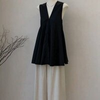 Qihao Mùa Hè Phong Cách Mới Giảm Tuổi Phong Cách Phương Tây Quần Áo Nữ Hoàng Gia Chị Chiên Phố Mặc Thường Ngày Nhỏ Cao Cấp Bộ Đồ Hai Mảnh☁0617