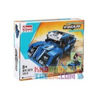 QIHUI 8019  XE Ô TÔ ĐỊA HÌNH BÁN TẢI ĐIỀU KHIỂN TỪ XA bộ đồ chơi xếp lắp ráp ghép mô hình  Kỹ Thuật Công Nghệ Cao Mô Hình Phương Tiện 353 khối