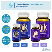 QiK HAIR (Ecogreen) - Thúc đẩy tế bào mầm tóc, giảm rụng tóc, mọc tóc chắc khỏe