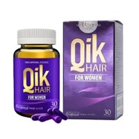QIK HAIR FOR WOMEN - Giúp kích thích mọc tóc chai 30 viên