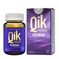 Qik Hair For Women, hỗ trợ ngăn ngừa rụng tóc ở nữ giới