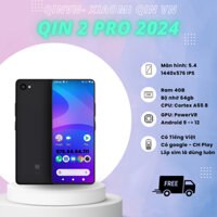 Qin 2 Pro 2024 điện thoại mini nhỏ gọn nhưng có võ, đầy đủ CH Play, Google, ghi âm cuộc gọi