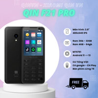 Qin F21 Pro Quốc tế - điện thoại bàn phím có tiếng Việt, google CH Play có camera