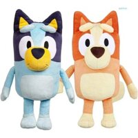 Qindal Bluey Talking Plush, Thú nhồi bông Sing Dog Doll Hình nhạc Bingo Dog Music, Bluey and Soft Cotton Vocalizable 30cm Bluey and Bingo Đồ chơi trẻ em sang trọng