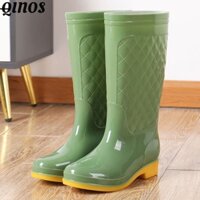 Qinos Ủng Cao Su Đi Mưa Chống Trượt Chống Thấm Nước Cho Người Lớn