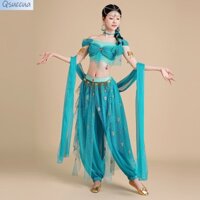 Qisucua Bộ Đồ Hóa Trang Công Chúa jasmine Trong aladdin