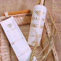 Q_lady sản phẩm sữa tắm trắng truyền tại Việt Nam.giúp cho làn da của bạn trắng sáng lên từng ngày