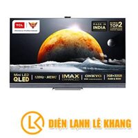 QLED TIVI 4K TCL 55C825 55 INCH MINILED SMART ANDROID TV MỚI