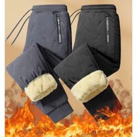 QM141 Quần phao jogger nam lót lông siêu dày mẫu mới nhất 2024 hàng chuẩn cao cấp - HẠNH HOÀNG DESIGN