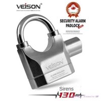 QMP tại chỗ miễn phí vận chuyển ổ khóa VEISON/Weichen chạy không tải có thể điều khiển báo động khóa chống trộm nhà kho ký túc xá khóa cửa lớn Khóa Xích Khóa phanh đĩa
