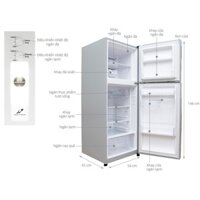 [QN8868] Tủ lạnh Hitachi Inverter 200 lít RH200PGV7(BBK)