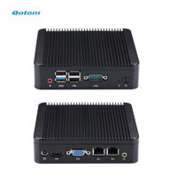 Qotom Mini PC Q190S-CPU Celeron j1900 Quad Core 2.0 GHz/ DDR3 RAM/ MSATA SSD/ Dual LAN/