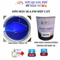 QP1163-A605 Sơn màu xanh dương tươi 1K Autopaint lon 1 Lít ( Sơn oto xe máy giá rẻ) SONQUANGPHU8856