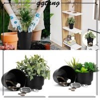 Qq * Hộp đựng tiền xu sành điệu Hộp khóa an toàn hoa Mini Đồ có giá trị giấu chậu hoa