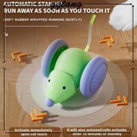 Qq * Mèo Đồ Chơi Di Chuyển Tự Động Cho Mèo Con Tập Thể Dục Trong Nhà Felines Teaser Đồ Chơi Vui Nhộn Giải Trí Kích Thích Đồ Chơi