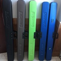 QQ1 Túi chứa cần câu cá Dawa nhựa ABS 125x13x11cm với lớp lót bên trong 4 T28