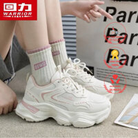 QQ24 Giày Warrior chính hãng nam nữ nâng đế phong cách thể thao