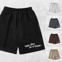 QS08 - Quần Đùi Short Nỉ Ngắn Unisex Nam Nữ, Hàng Quảng Châu Đẹp, Quần Đứng Form, Tôn Dáng