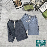 [QS5003] Quần short thun wash adidas quần đùi lưng thun cột dây