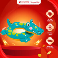 [QT] Phao Bơi Trẻ Em Glico Phao Bơi Cho Bé Hình Cá Sấu Đáng Yêu - Bibomart