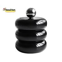 Qtip Giá Đỡ Đựng Nhựa Cotton Swab Dispenser Bình Để Bàn Bình Phòng Tắm Phong Cách Bắc Âu Phòng Tắm Hộp Bảo Quản A