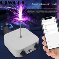 Qtwoof Cuộn dây âm nhạc, Truyền không dây Lightning Nhân tạo Spark Gap Arc Generator, Bluetooth sáng tạo Mô hình thí nghiệm có thể chạm vào Đồ chơi máy tính để bàn